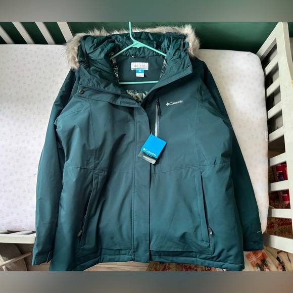 NWT Columbia Women’s Plus Ava Alpine Insulated Jacket 1x “night wave” blue - Picture 6 of 16